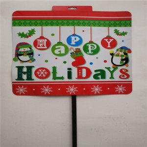 Party Dekoration Garten Zeichen Holiday Yard Indicator