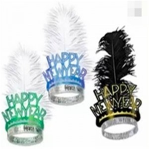 Tiaras Feather Happy New Years Eve Party Kits