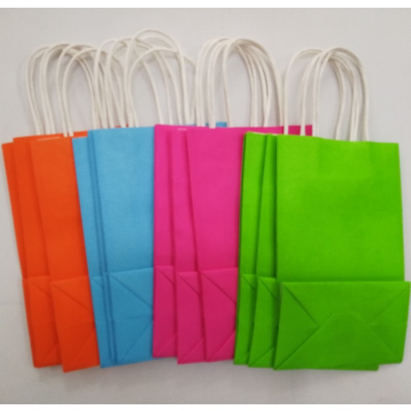 braune Kraft Papierträger Tasche recyclable Handtaschen